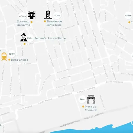 Tresor De Fern @ Baixa Chiado Апартаменти Лісабон